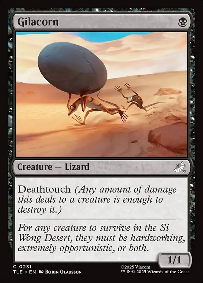 2025 Avatar: The Last Airbender Eternal Gilacorn #231 common card image