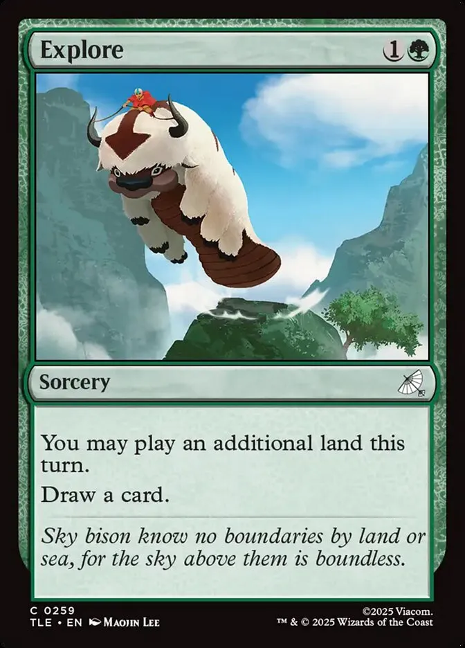 2025 Avatar: The Last Airbender Eternal Explore #259 common card image