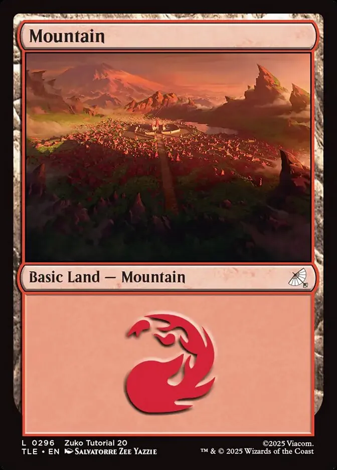 2025 Avatar: The Last Airbender Eternal Mountain #296 common card image