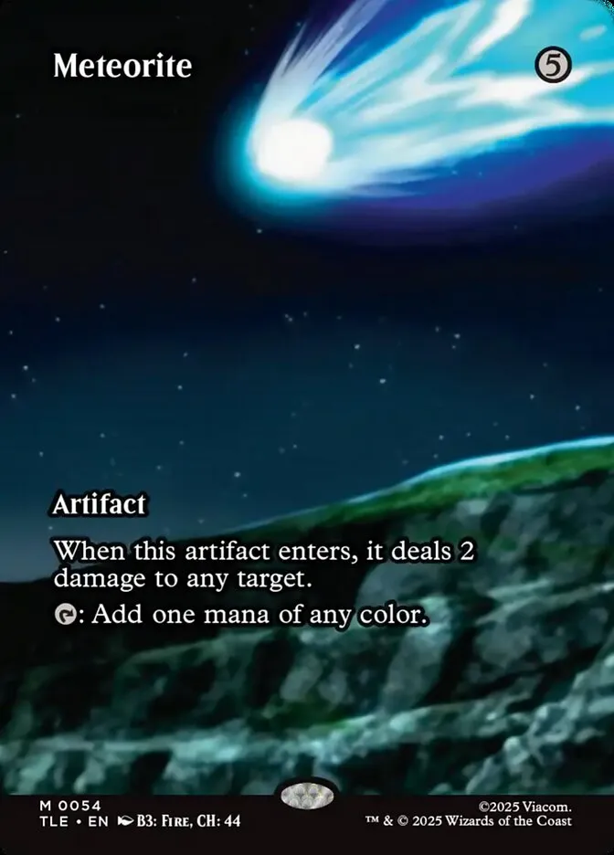 2025 Avatar: The Last Airbender Eternal Meteorite #54 mythic card image