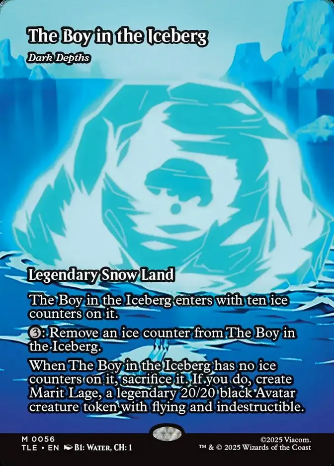 2025 Avatar: The Last Airbender Eternal Dark Depths #56 mythic card image