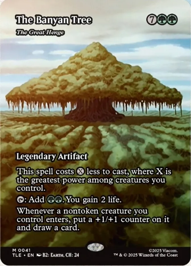 2025 Avatar: The Last Airbender Eternal The Great Henge #41 mythic card image