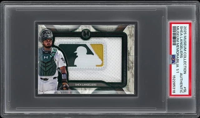 2025 Museum Collection Museum Memorabilia Shea Langeliers #MMI-SL card image