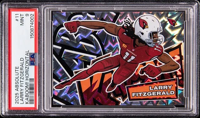 2025 Panini Absolute Larry Fitzgerald Kaboom! Horizontal #11 card image