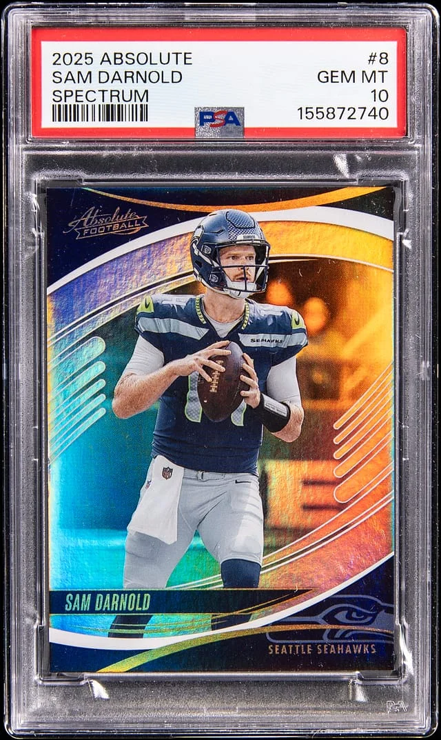 2025 Panini Absolute Sam Darnold Spectrum #8 card image