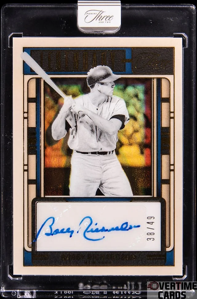 2025 Panini Bobby Richardson Three and Two Legendary Signatures #LS-BR card image