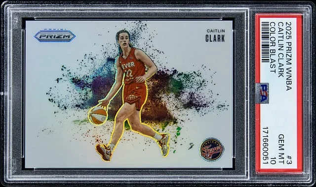 2025 Panini Caitlin Clark WNBA Prizm Color Blast #3 card image