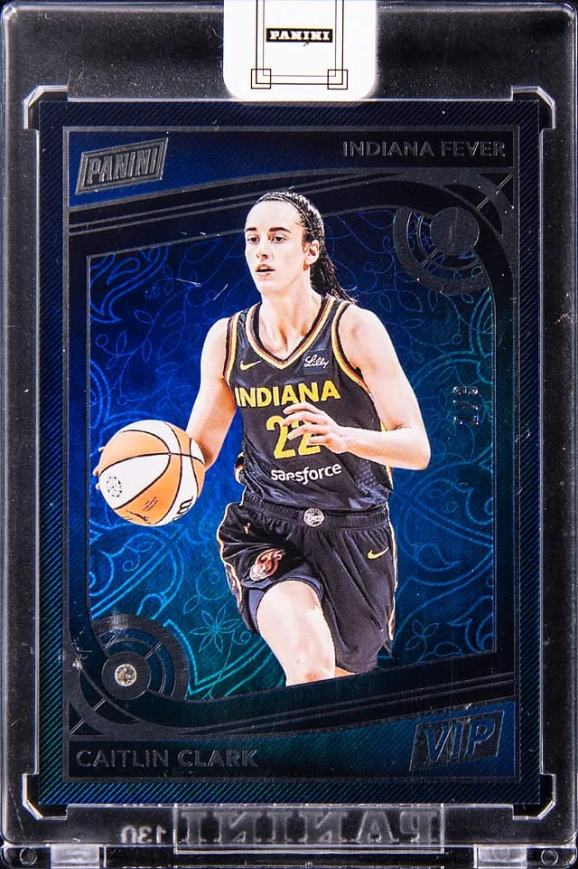 2025 Panini Caitlin Clark Diamond National VIP #CC card image