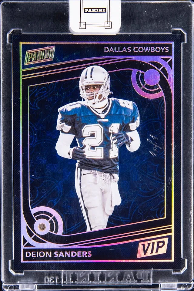 2025 Panini Deion Sanders The National VIP Gems #DS card image