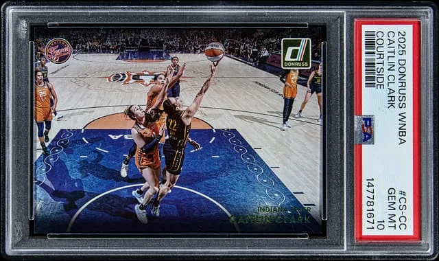 2025 Panini Donruss Caitlin Clark WNBA Courtside #CS-CC card image