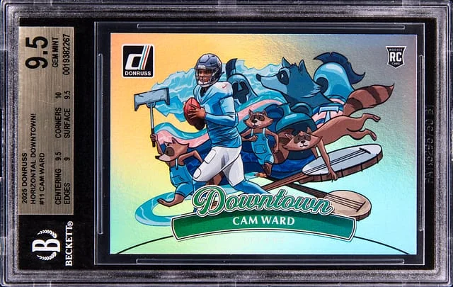 2025 Panini Donruss Cam Ward Horizontal Downtown #11 card image
