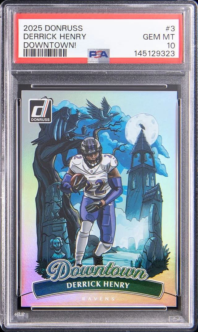 2025 Panini Donruss Derrick Henry Downtown! #3 card image