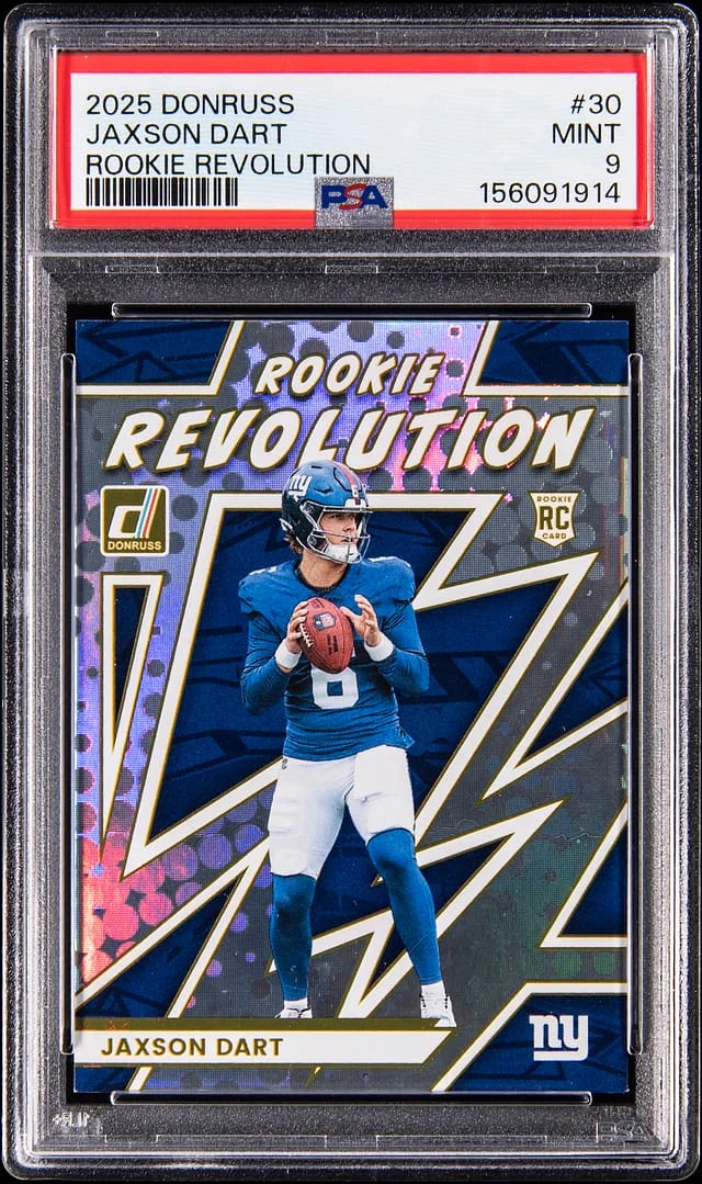 2025 Panini Donruss Jaxson Dart Revolution #30 card image