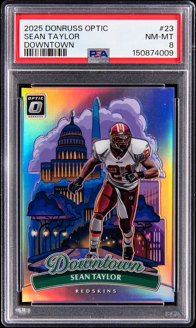 2025 Panini Donruss Optic Sean Taylor Downtown #23 card image