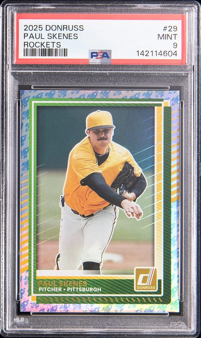 2025 Panini Donruss Paul Skenes Rockets #29 card image