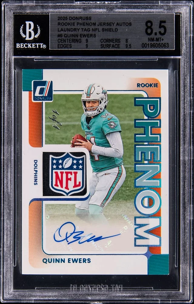2025 Panini Donruss Phenom Jersey Autographs Laundry #no-number card image