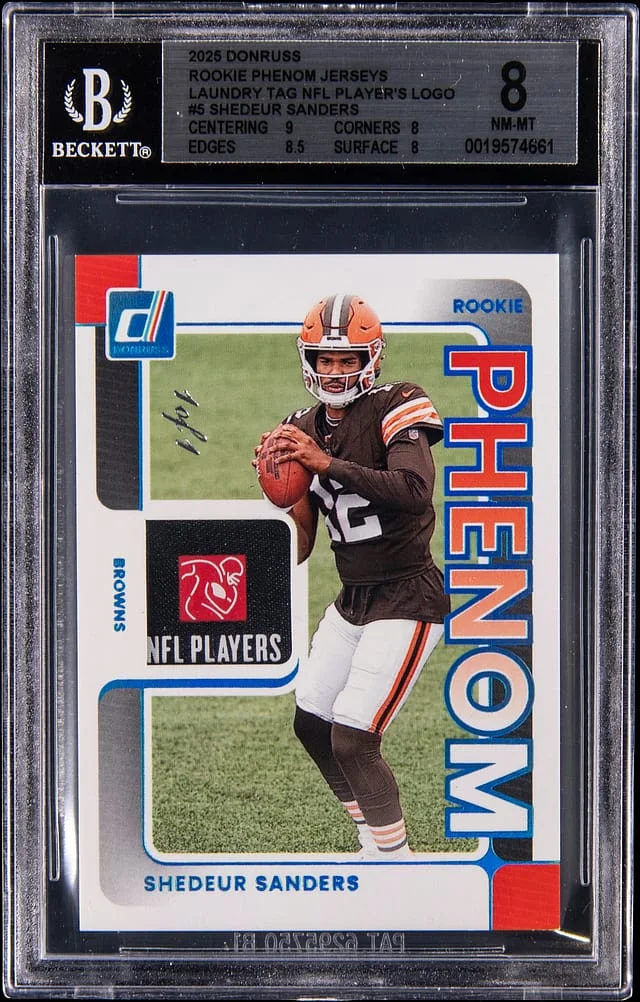 2025 Panini Donruss Phenom Jerseys Laundry #no-number card image