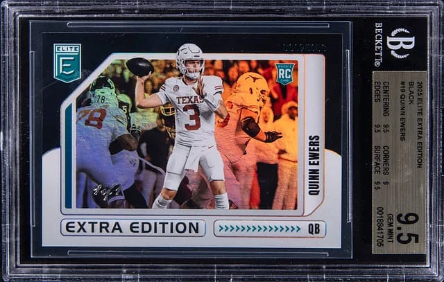 2025 Panini Elite Extra Edition Quinn Ewers Black #19 card image