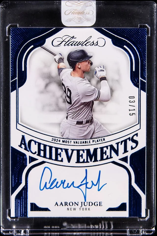 2025 Panini Flawless Aaron Judge Flawless Achievements #FA-AJ card image