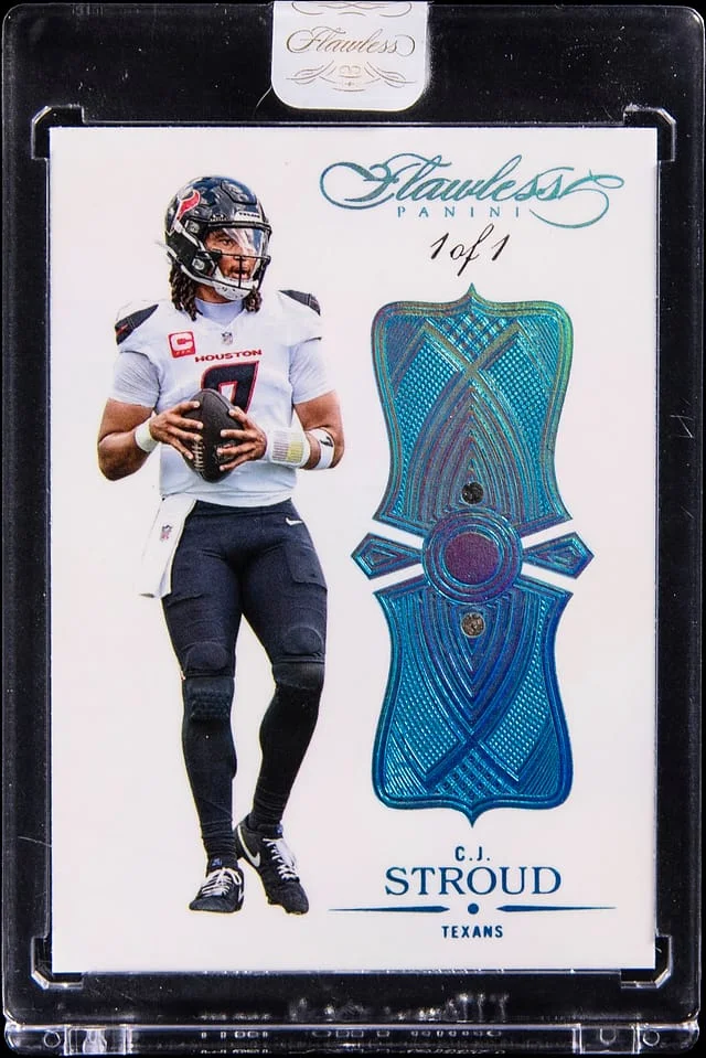 2025 Panini Flawless C.J. Stroud Platinum #13 card image