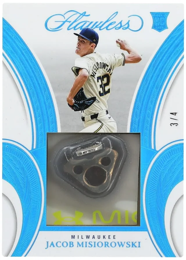 2025 Panini Flawless Jacob Misiorowski Spikes #SPK-JM card image