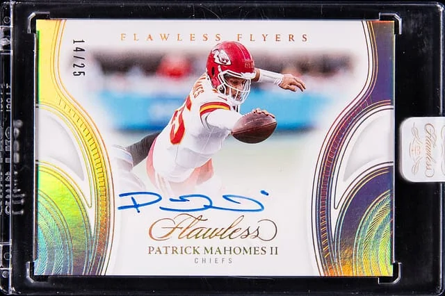 2025 Panini Flawless Patrick Mahomes II Flyers #FF-PMS card image