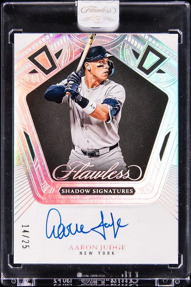 2025 Panini Flawless Signed Card - Panini Sealed Shadow Signatures #SS-AJ card image