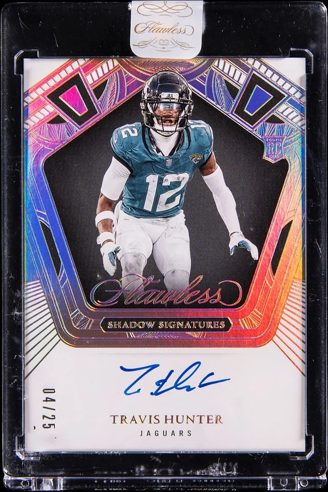 2025 Panini Flawless Travis Hunter Shadow Signatures #RSS-THR card image