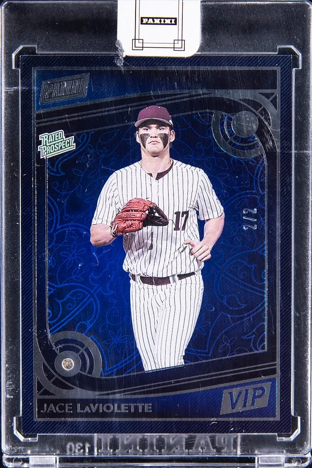 2025 Panini Jace LaViolette The National VIP Gems #JL card image