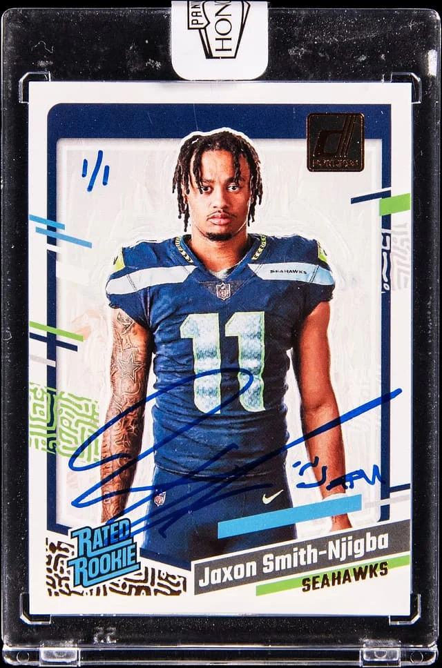2025 Panini Jaxon Smith-Njigba Honors '23 Donruss Rated #7 card image