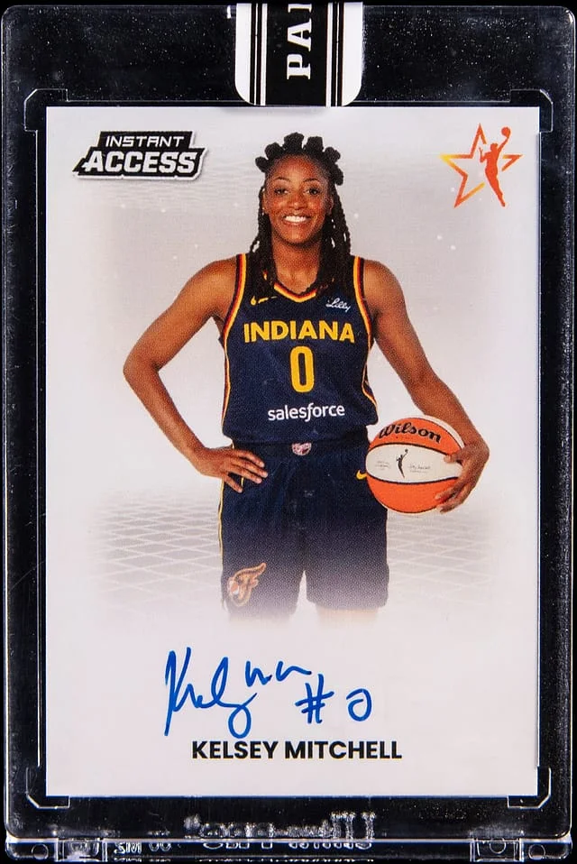 2025 Panini Kelsey Mitchell Instant Access Autograph #IA-KM card image