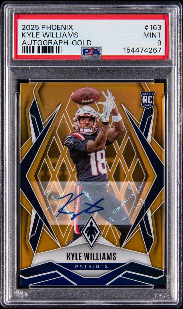 2025 Panini Kyle Williams Phoenix Autograph-Gold #163 card image