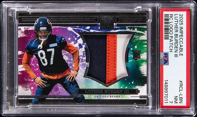 2025 Panini Luther Burden III Immpecable Logo Patch #RCL-LBN card image