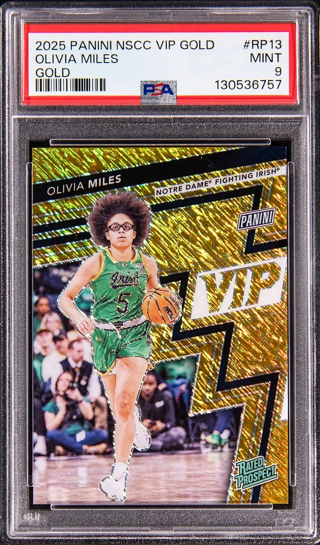 2025 Panini Olivia Miles NSCC VIP Gold Gold #RP13 card image