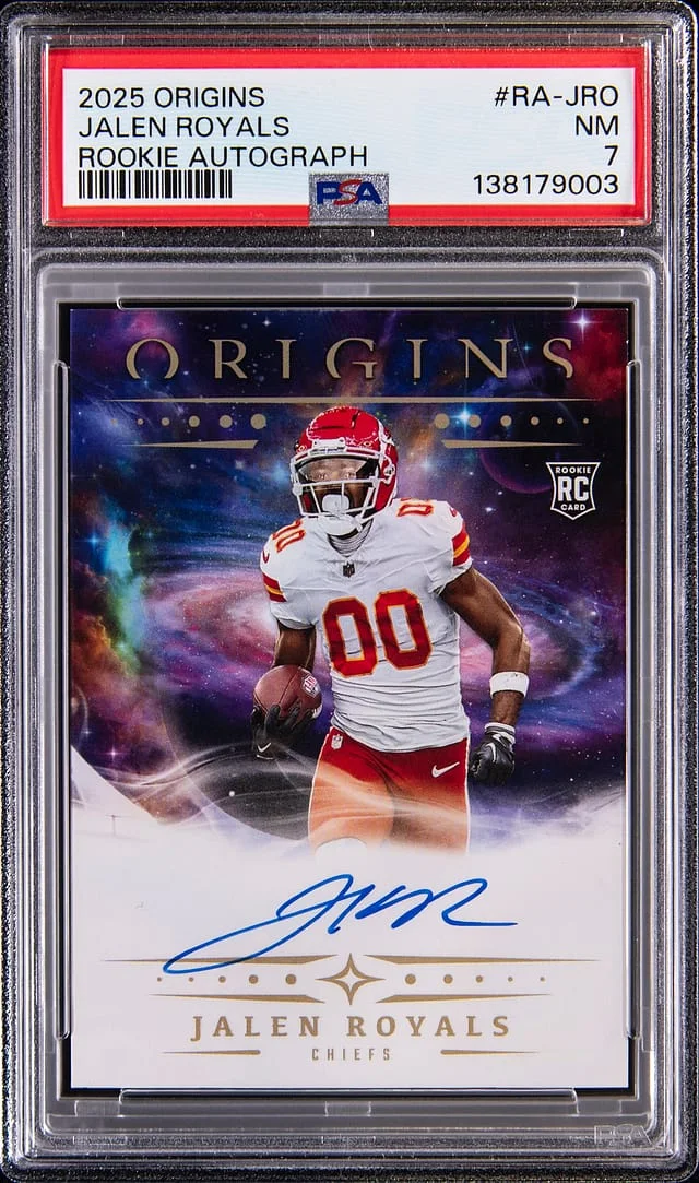 2025 Panini Origins Jalen Royals Autograph #RA-JRO card image