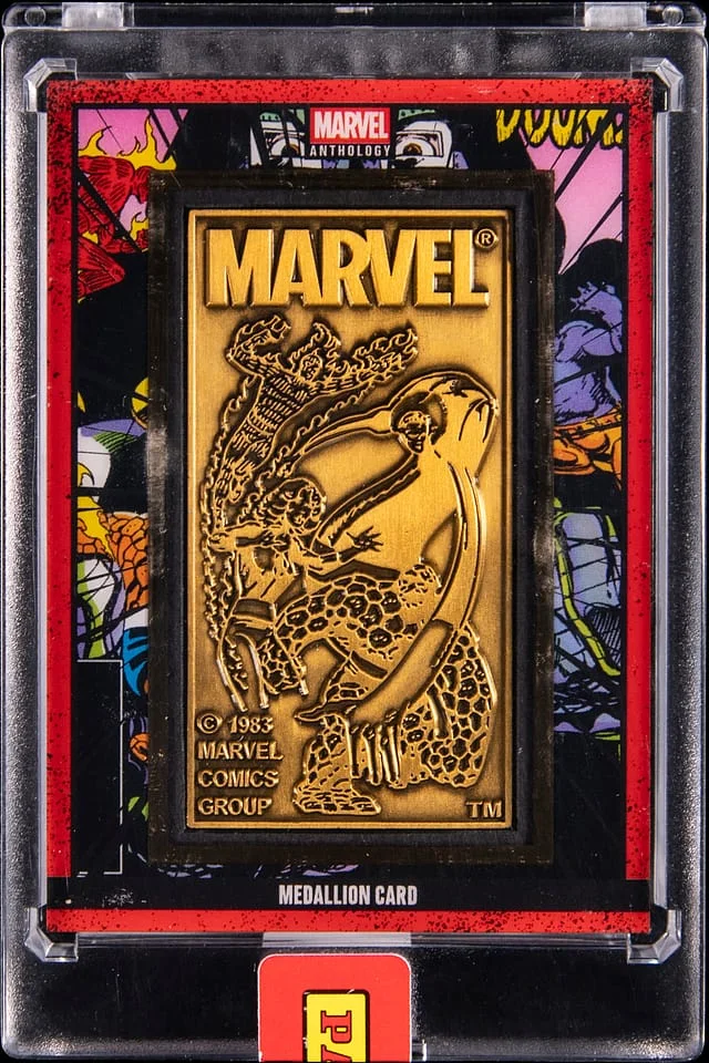 2025 Panini Panini Encased Marvel Anthology Medallion Card Fantastic Four (1961) #259 card image