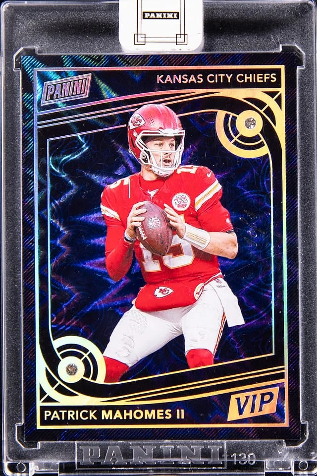 2025 Panini Patrick Mahomes II - Panini Encased National VIP #PM card image