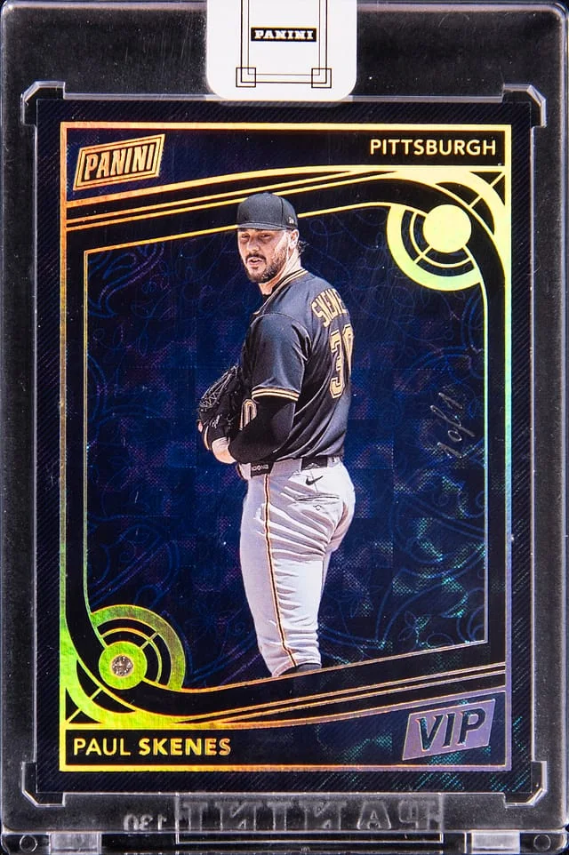 2025 Panini Paul Skenes - Panini Encased The National VIP #PK card image