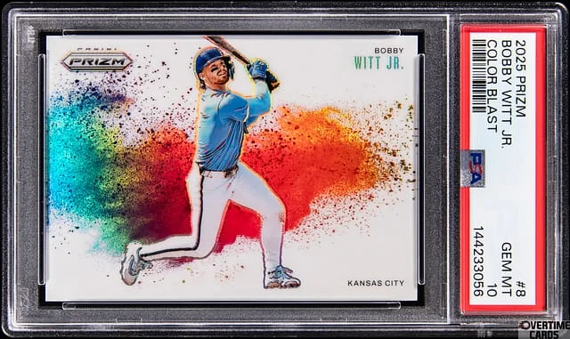 2025 Panini Prizm Bobby Witt Jr. Color Blast #8 card image
