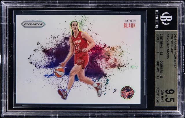 2025 Panini Prizm Caitlin Clark WNBA Color Blast #3 card image