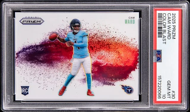 2025 Panini Prizm Cam Ward Color Blast #30 card image