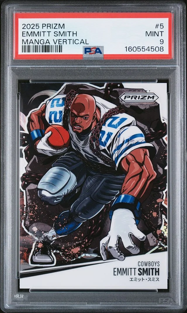 2025 Panini Prizm Emmitt Smith Manga Vertical #5 card image