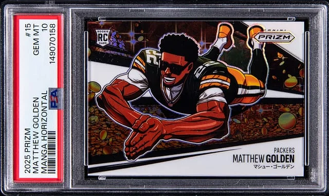 2025 Panini Prizm Matthew Golden Manga Horizontal #15 card image