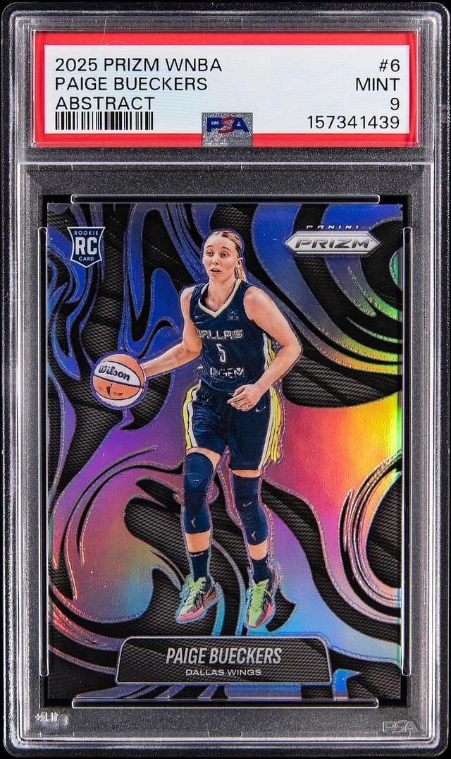 2025 Panini Prizm Paige Bueckers WNBA Abstract #6 card image