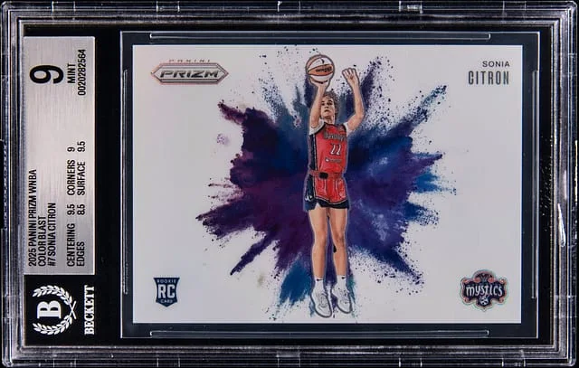 2025 Panini Prizm Sonia Citron WNBA Color Blast #17 card image