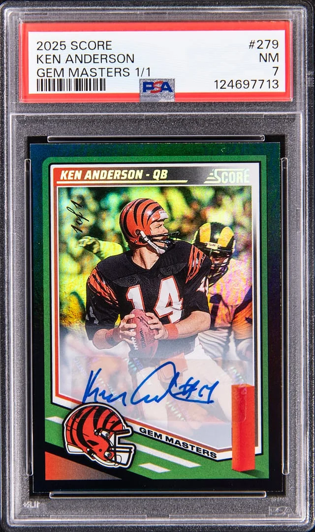 2025 Panini Score Ken Anderson Gem Masters #279 card image