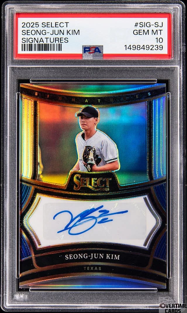 2025 Panini Select Seong-Jun Kim Signatures #SIG-SJ card image