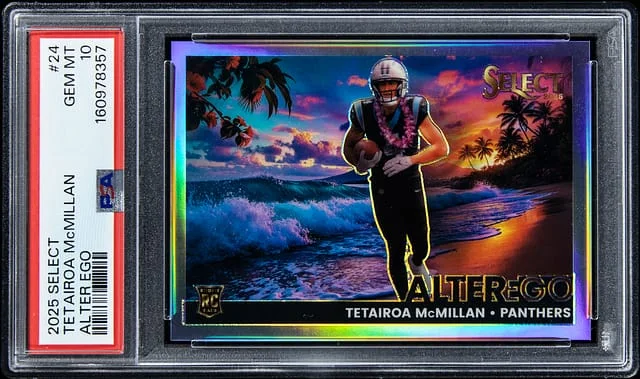 2025 Panini Select Tetairoa McMillan Alter Ego #24 card image