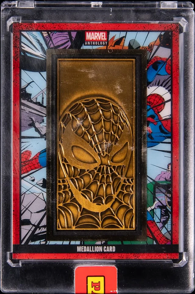 2025 Panini Spider-Man - Panini Encased Marvel Anthology Medallion #32 card image