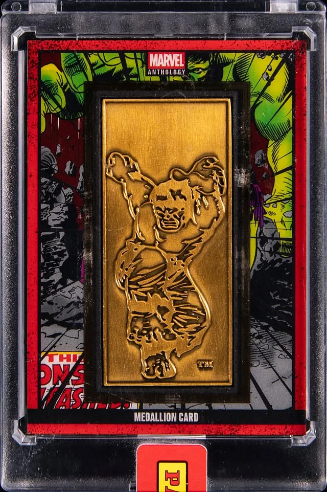 2025 Panini The Incredible Hulk (1968) - Panini Encased Marvel Anthology Medallion Card #105 card image